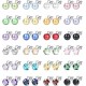 24 Pairs Stainless Womens CZ Stud Earrings Set Brilliant Cut Round Cubic Zirconia Birthstone Faux Pearl Ball Stud Piercings 5MM 24 Pairs Stainless Womens CZ Stud Earrings Set Brilliant Cut Round Cubic Zirconia Birthstone Faux Pearl Ball Stud Piercings 5MM